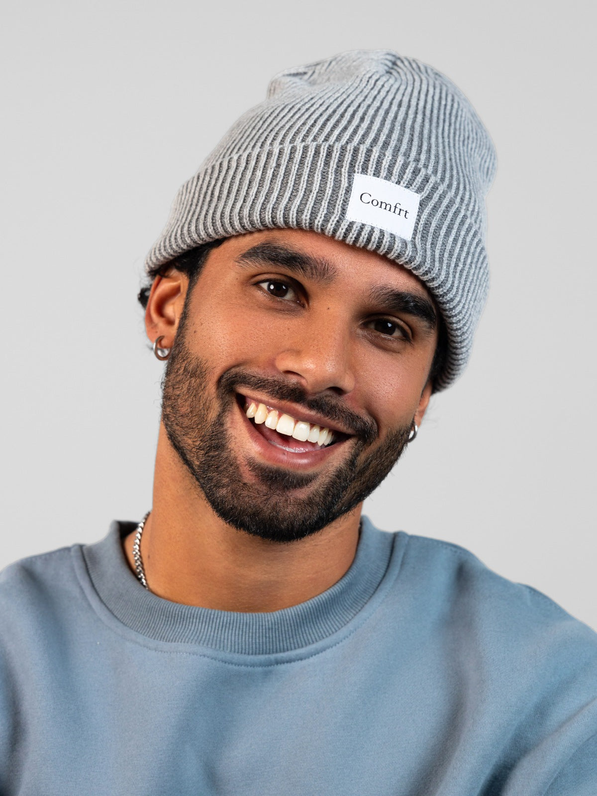 Classic Two-Tone Beanie