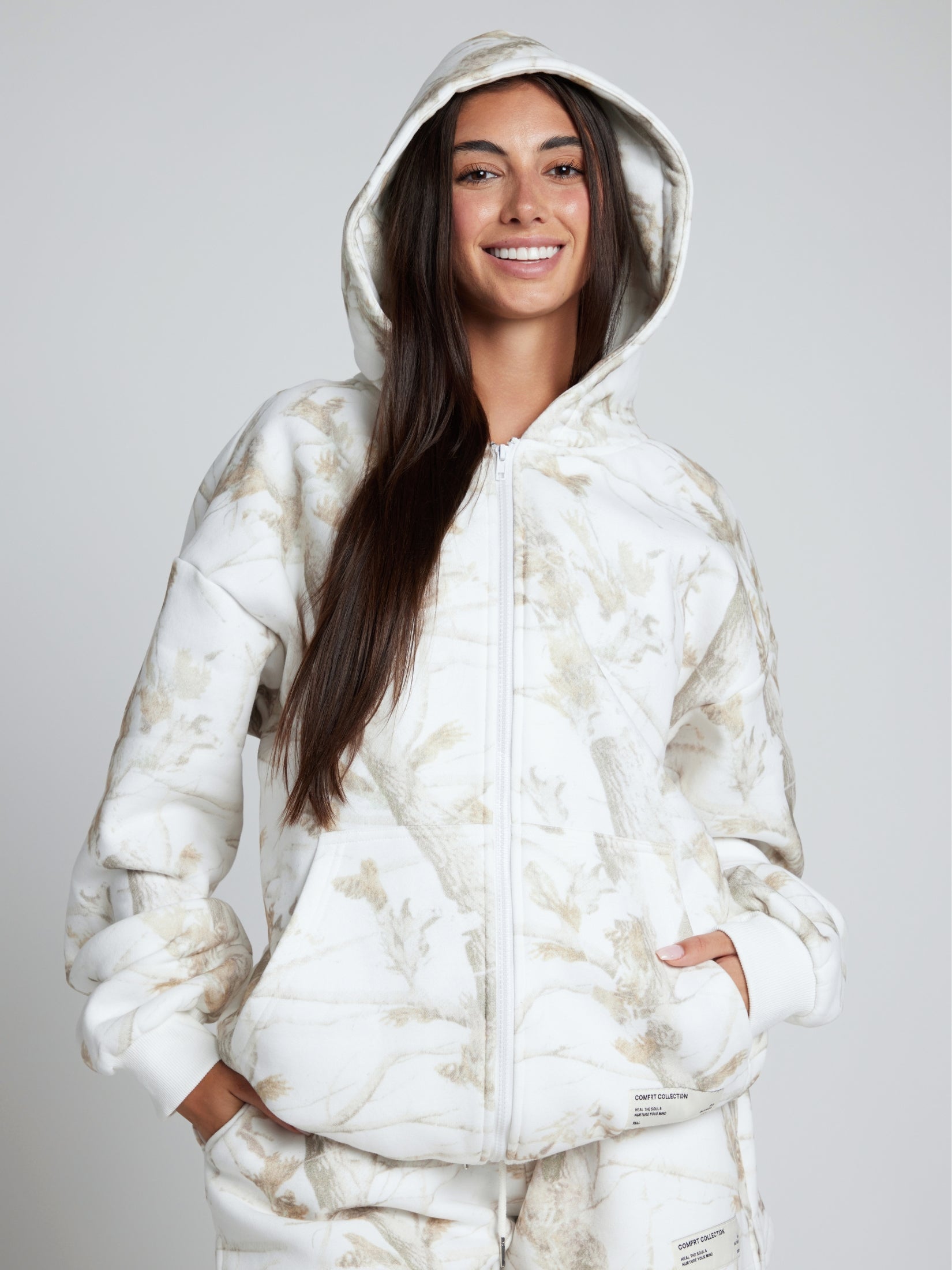 Camo Zip Hoodie - Pre-Order