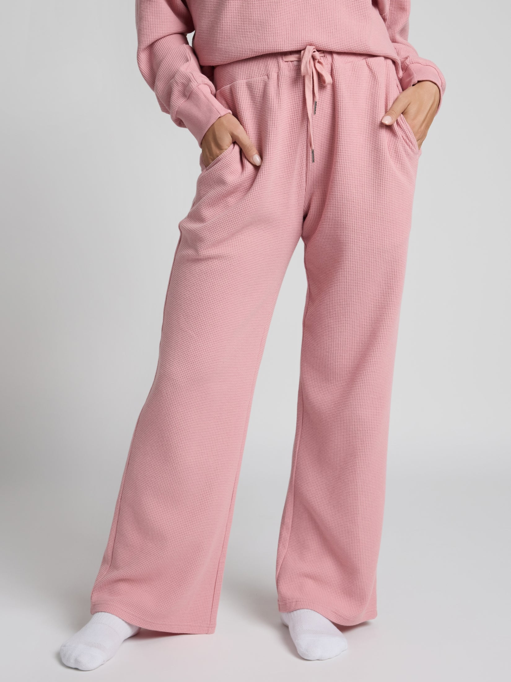 Waffle Lounge Relaxed Sweatpants
