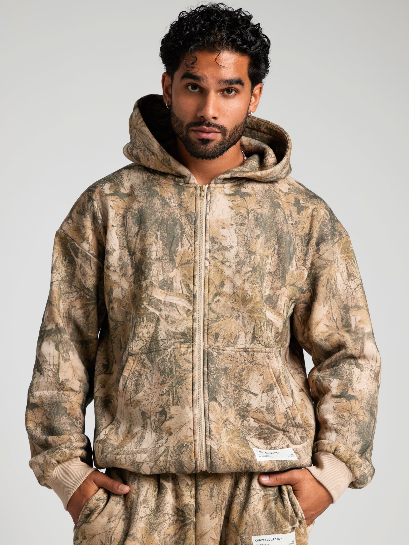 Camo Zip Hoodie - Pre-Order