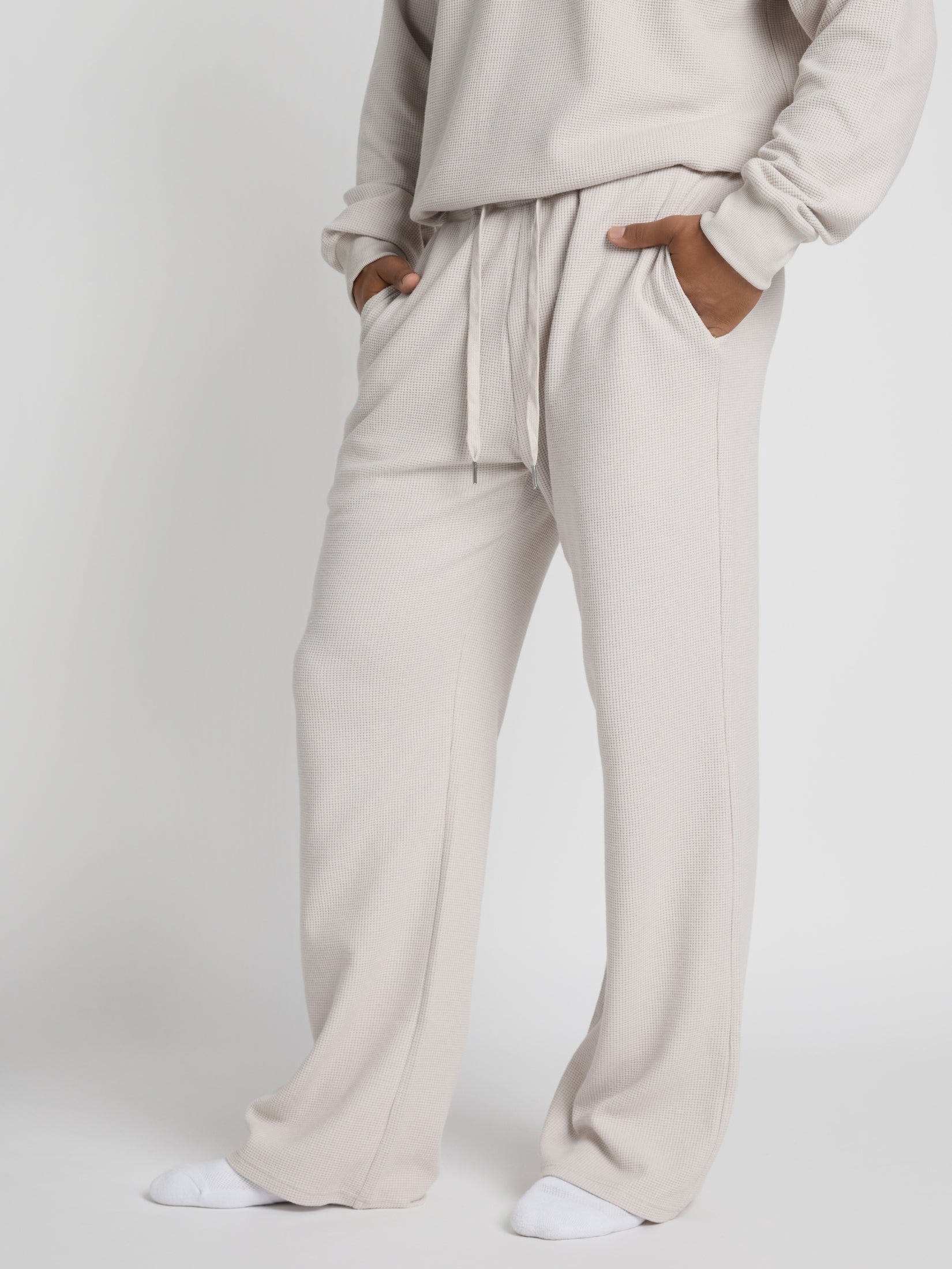 Waffle Lounge Relaxed Sweatpants
