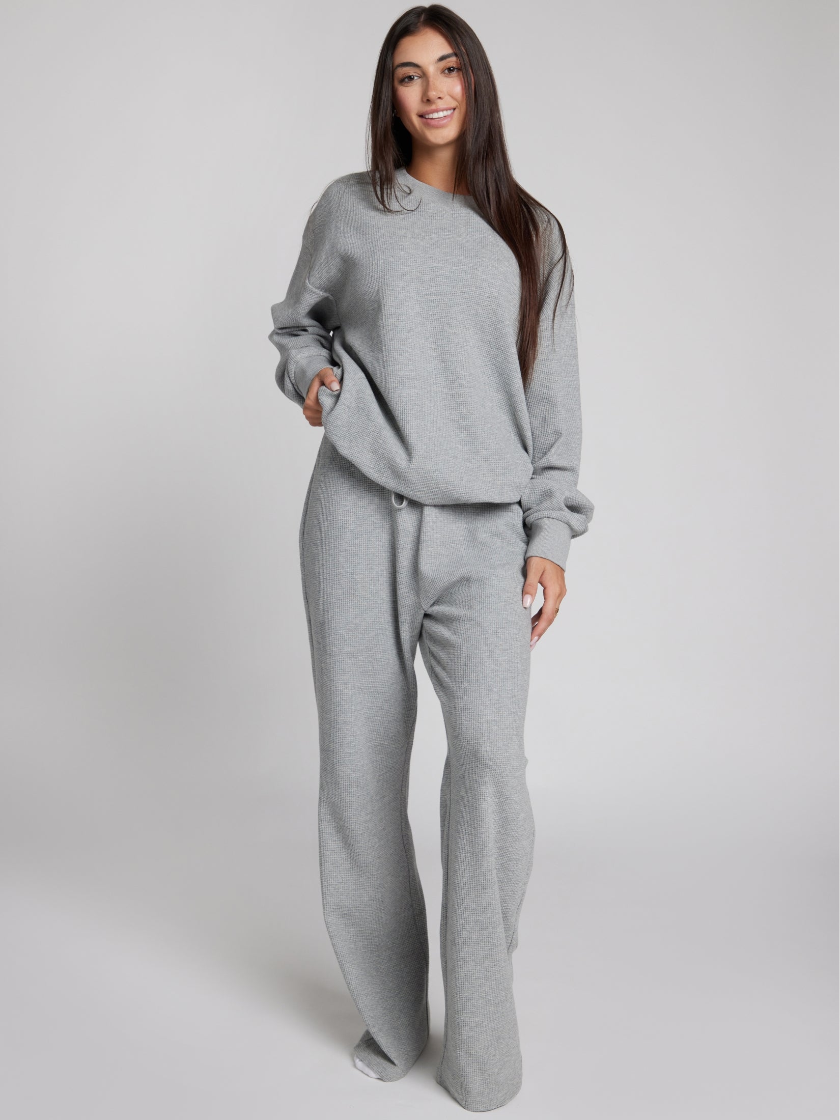 Waffle Lounge Relaxed Sweatpants