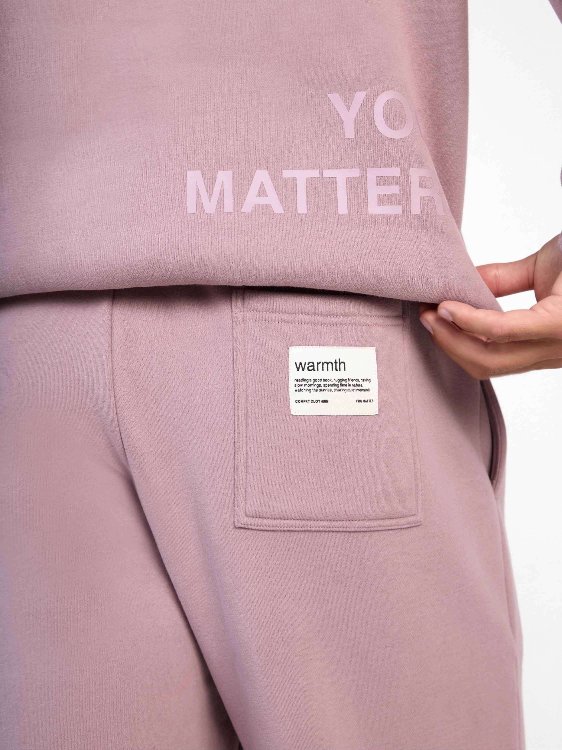 You Matter Straight Leg Sweatpants - Pre-Order
