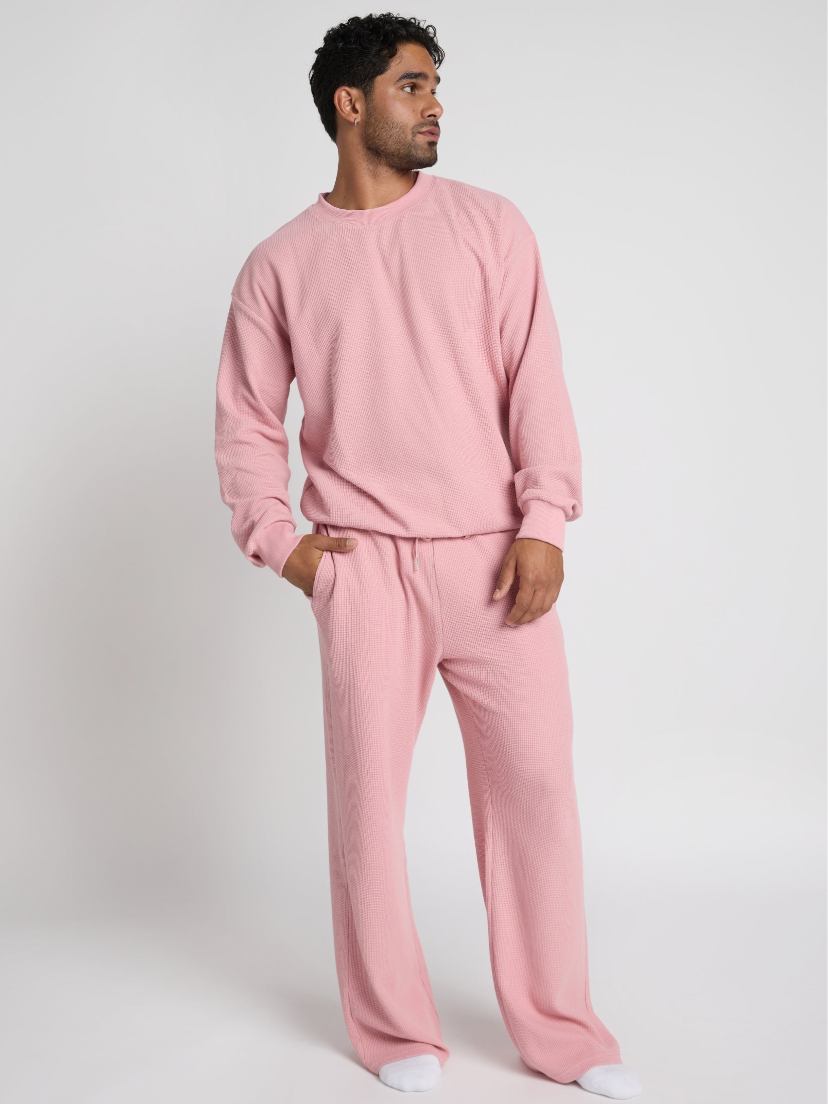 Waffle Lounge Relaxed Sweatpants