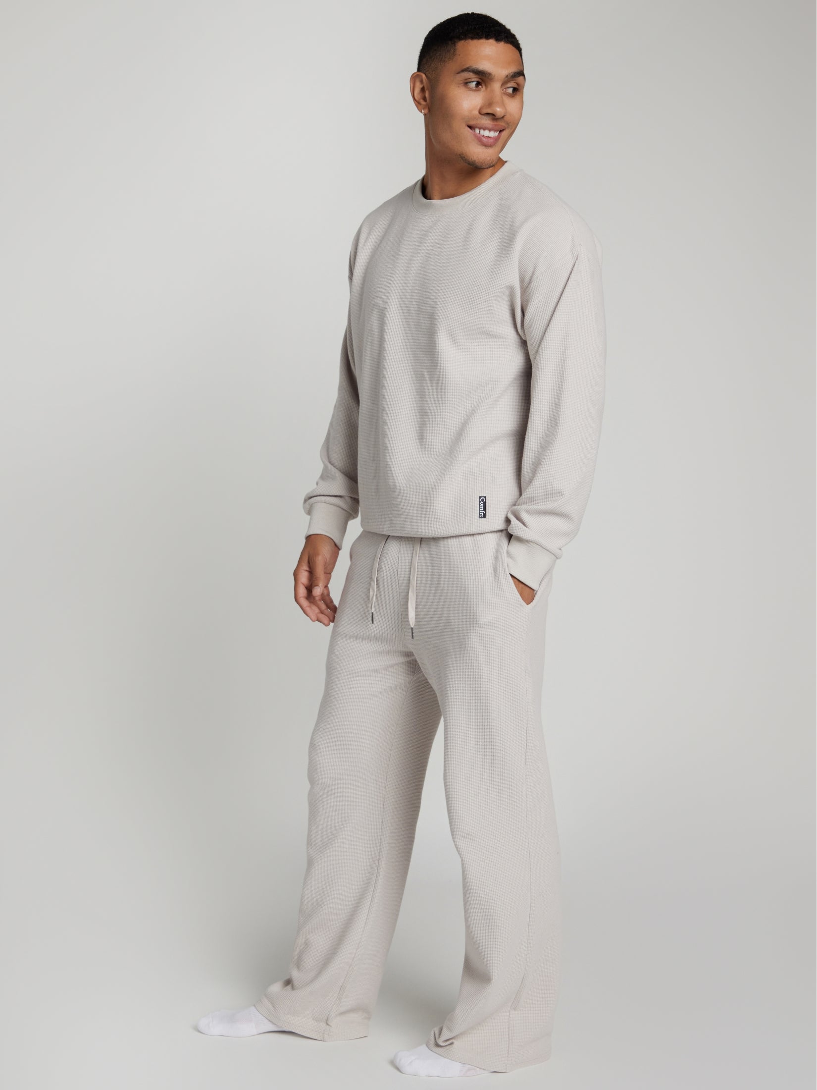 Waffle Lounge Relaxed Sweatpants