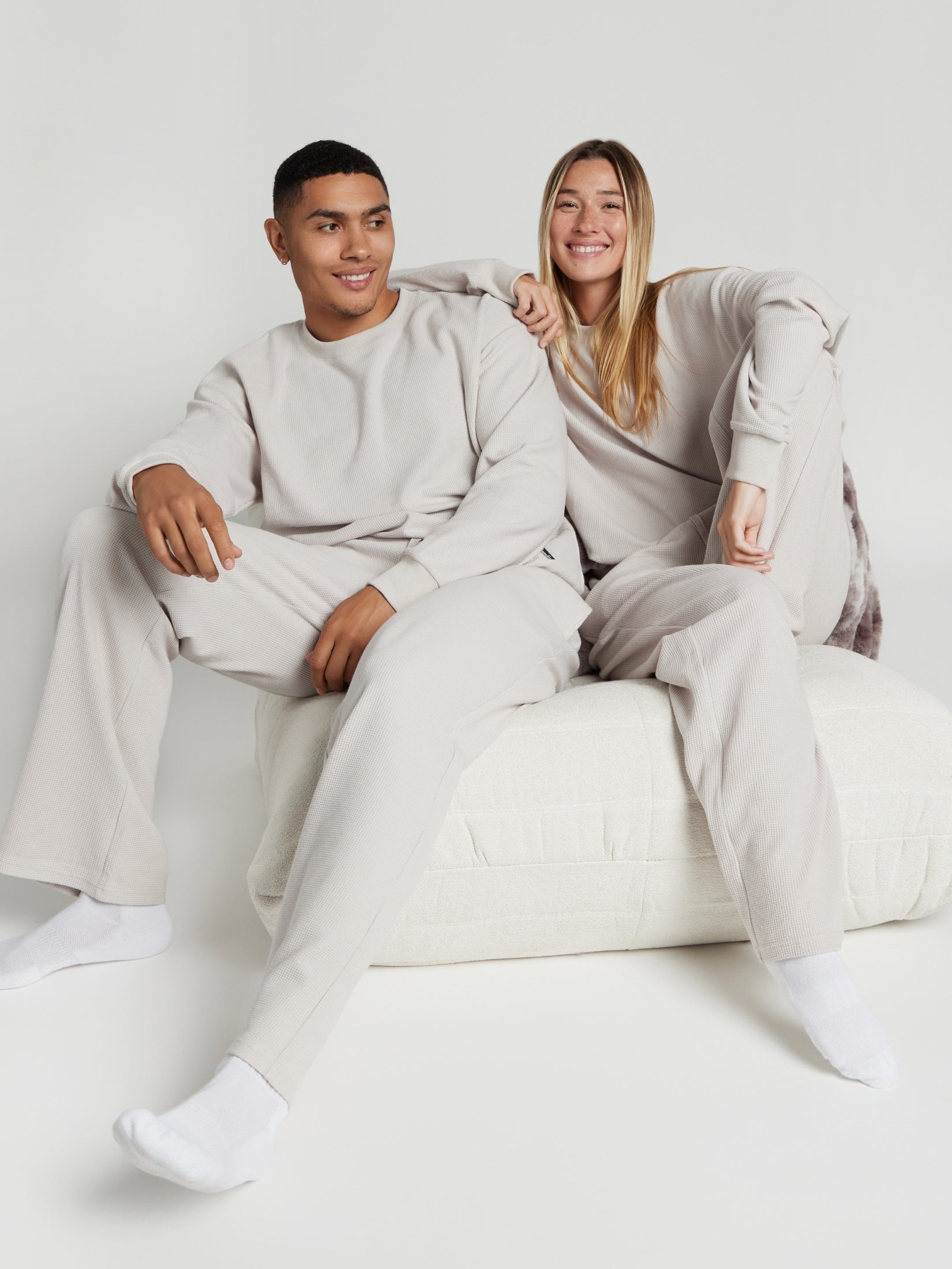Waffle Lounge Relaxed Sweatpants