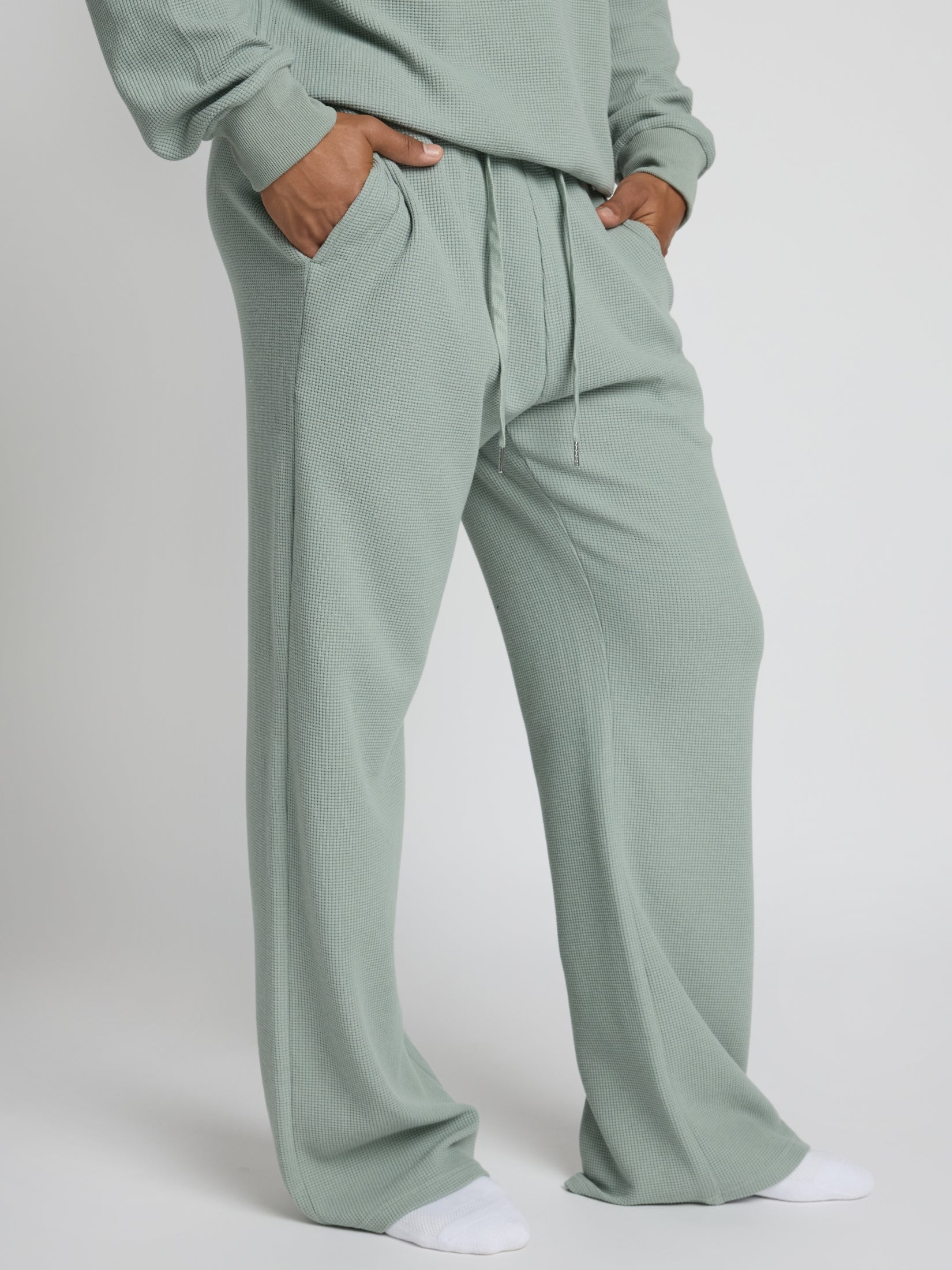 Waffle Lounge Relaxed Sweatpants