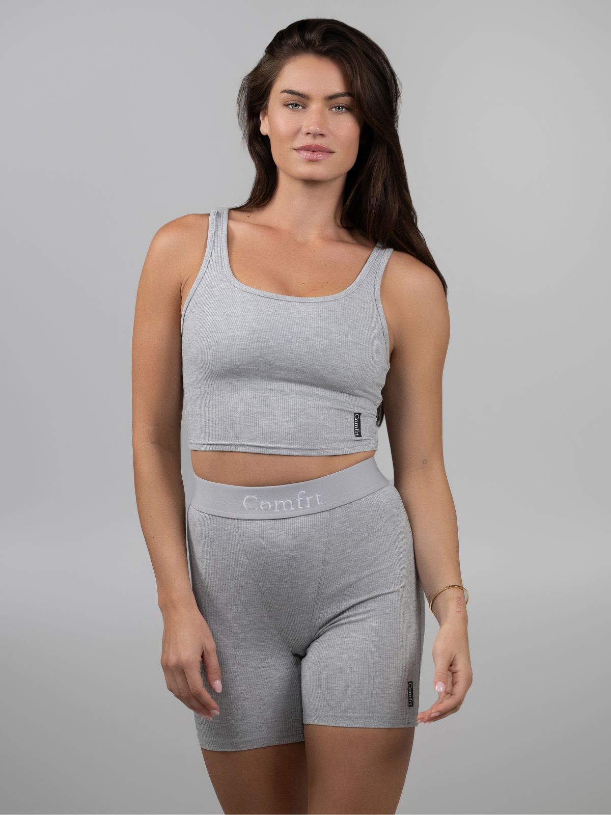Rib Contour Crop Tank